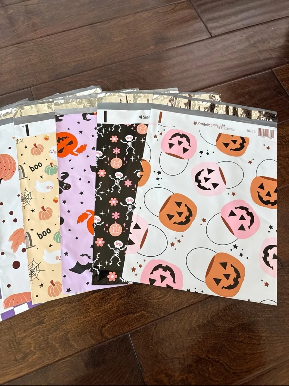 40 Pack - 10x13” Super Fun ALL Halloween Mix Poly Mailers!